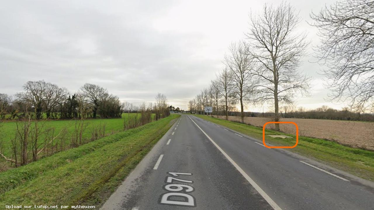 FRANCE photo du radar Bricqueville-sur-Mer D971 50 - Manche