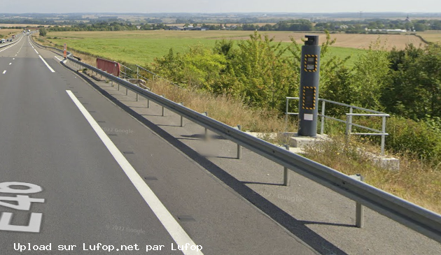 FRANCE photo du radar Doux A34 08 - Ardennes