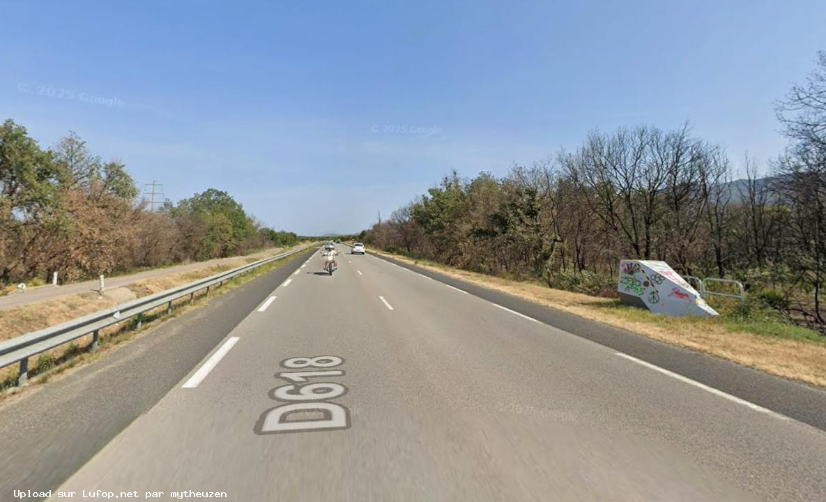 FRANCE photo du radar Saint-André D618 66 - Pyrenées-Orientales