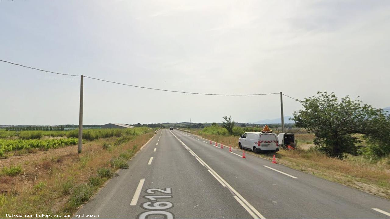 FRANCE photo du radar Trouillas D612 66 - Pyrenées-Orientales