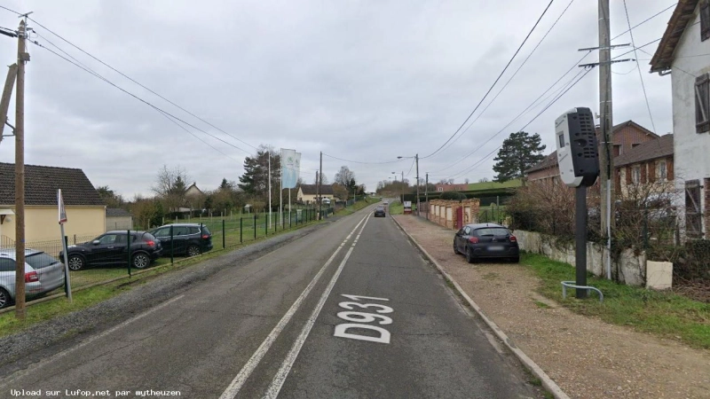 FRANCE photo du radar Goincourt D931 60 - Oise