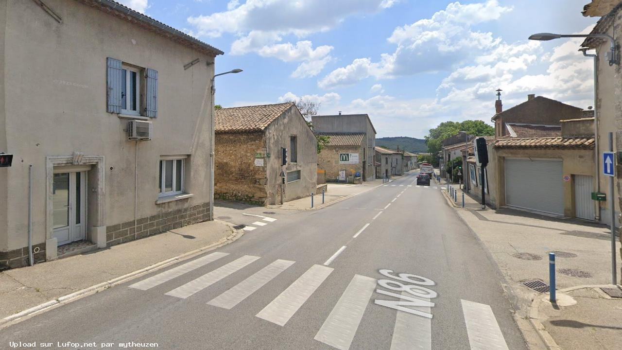 FRANCE photo du radar Saint-Nazaire Route Nationale 86 30 - Gard