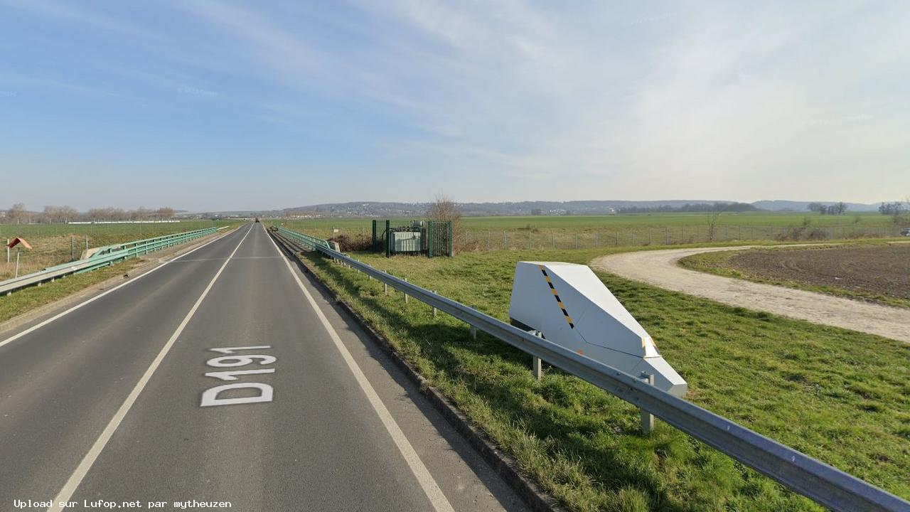 FRANCE photo du radar Mareil-le-Guyon D191 78 - Yvelines