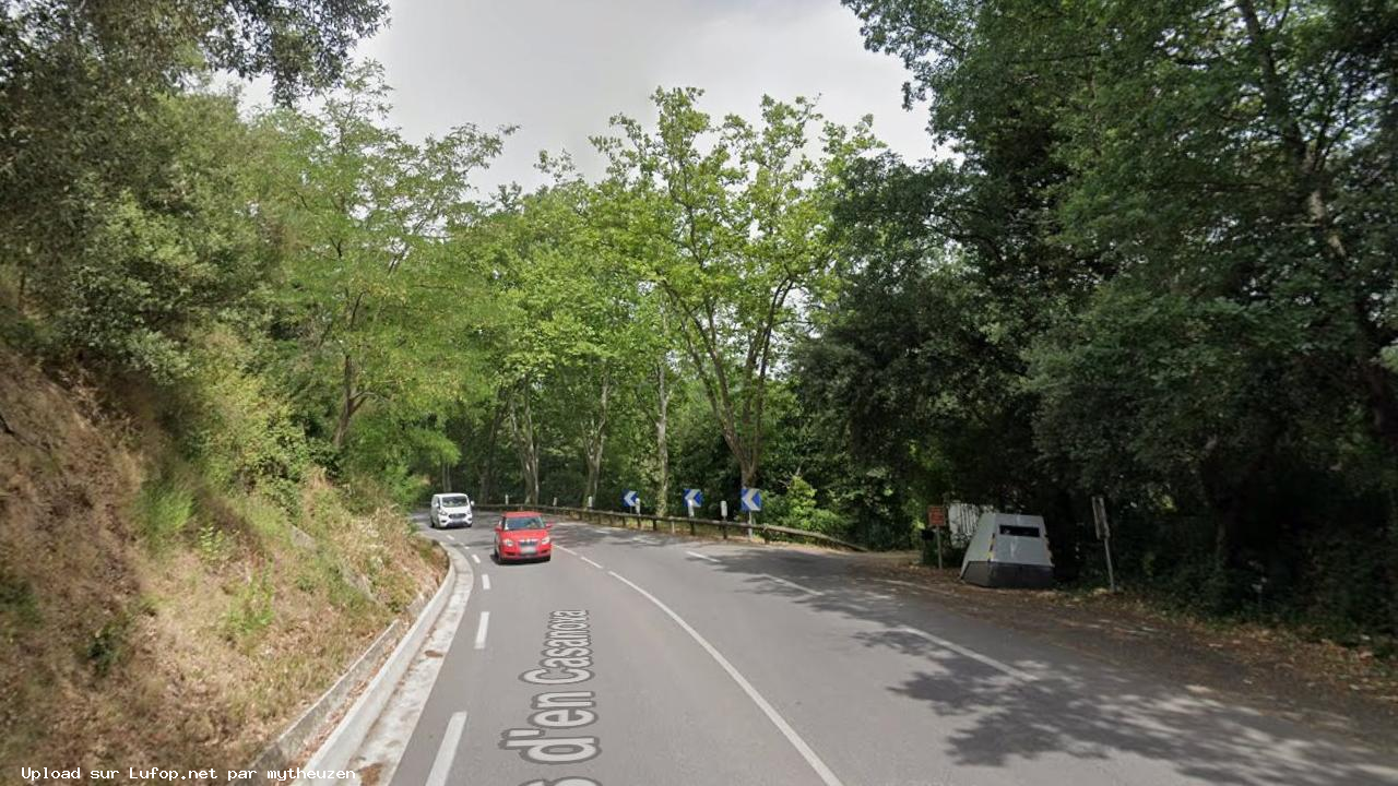 FRANCE photo du radar Céret Route de Maureillas 66 - Pyrenées-Orientales