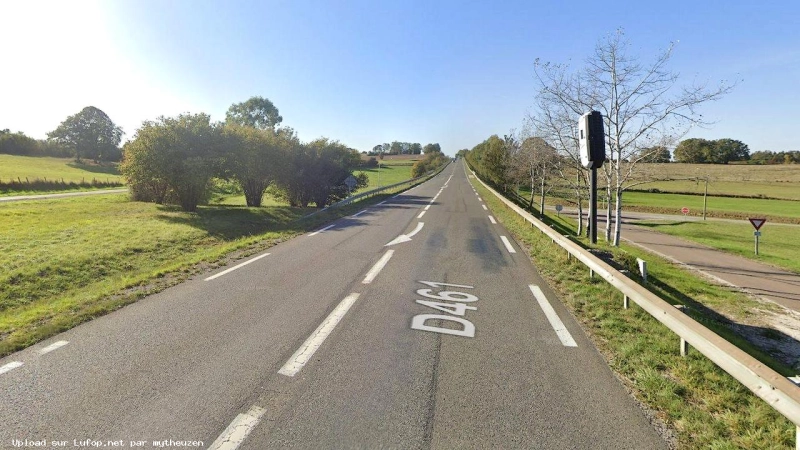 FRANCE photo du radar Épenoy D461 25 - Doubs