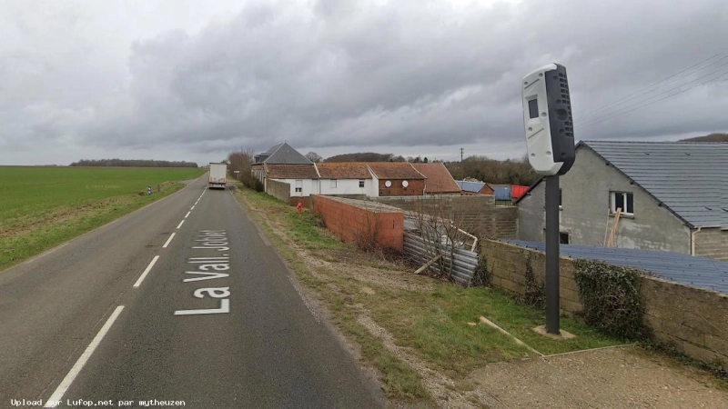 FRANCE photo du radar Milly-sur-Thérain D901 60 - Oise