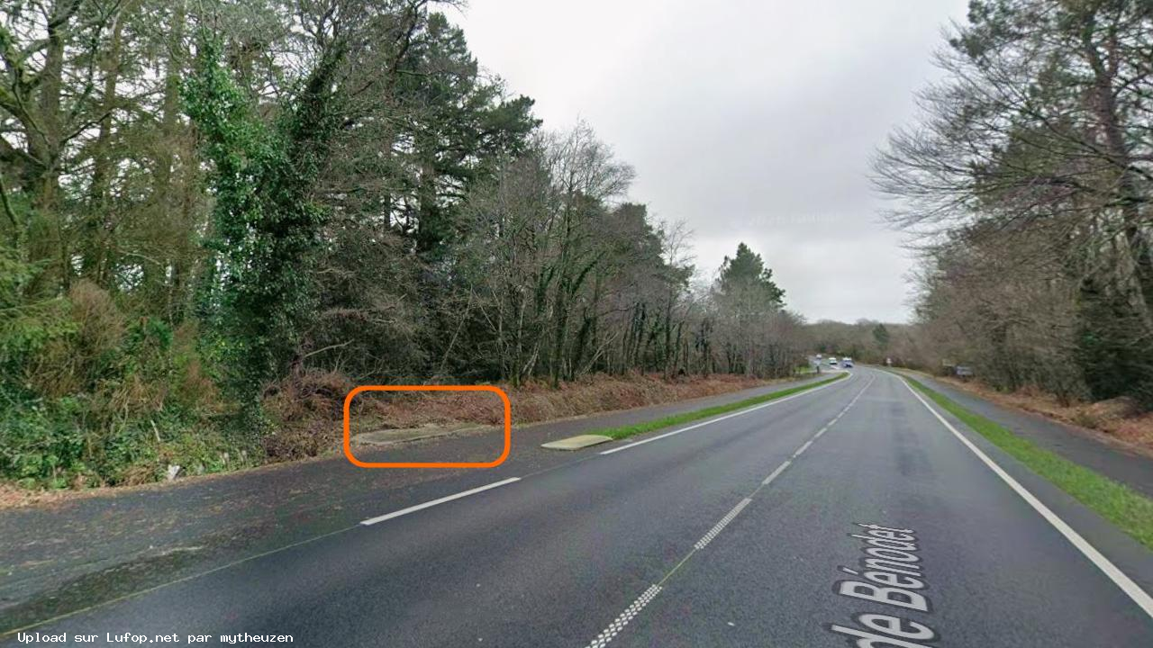 FRANCE photo du radar Quimper Route de Benodet 29 - Finistère