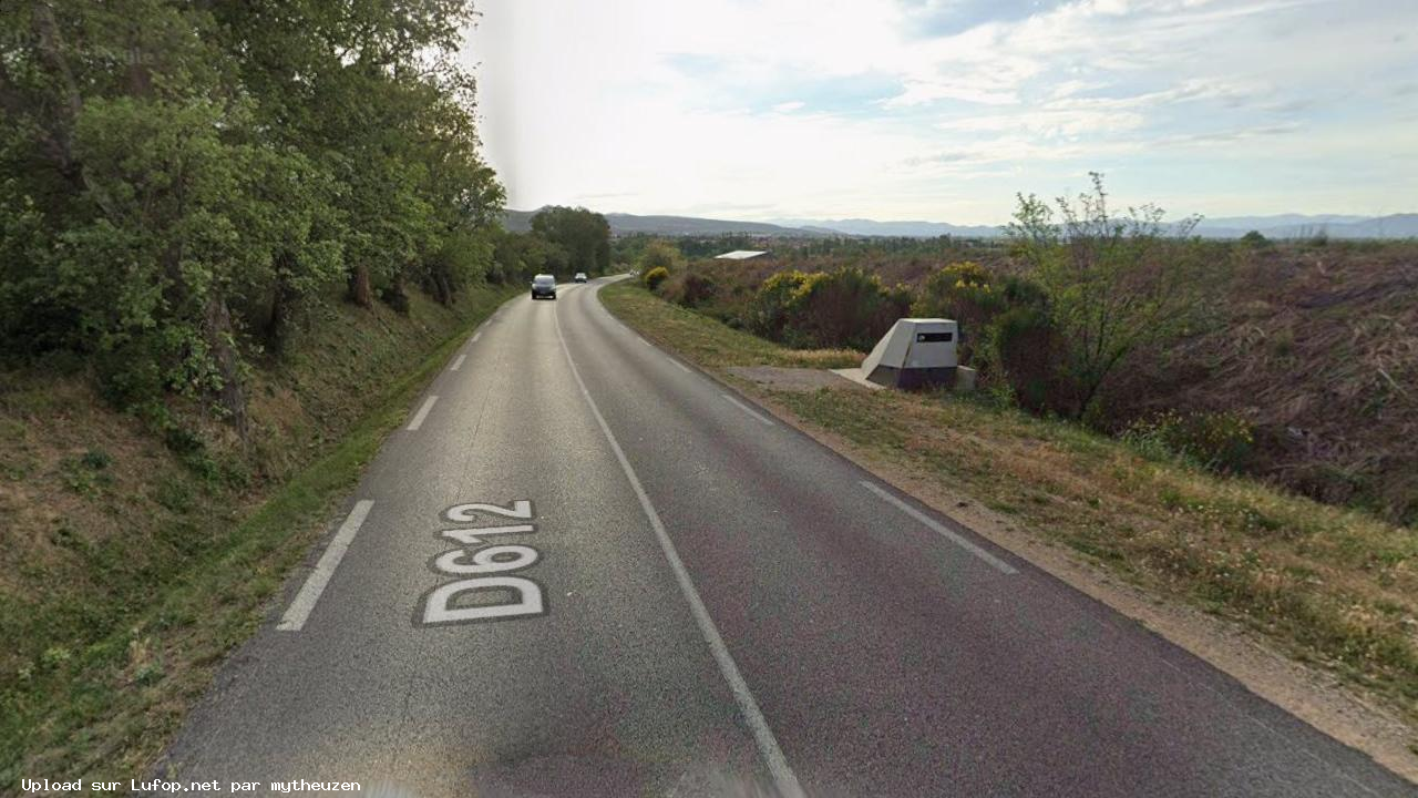 FRANCE photo du radar Llupia D612 66 - Pyrenées-Orientales