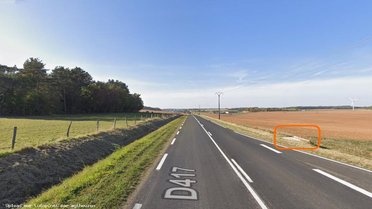 FRANCE photo du radar Mandres-la-Côte D417 52 - Haute-Marne