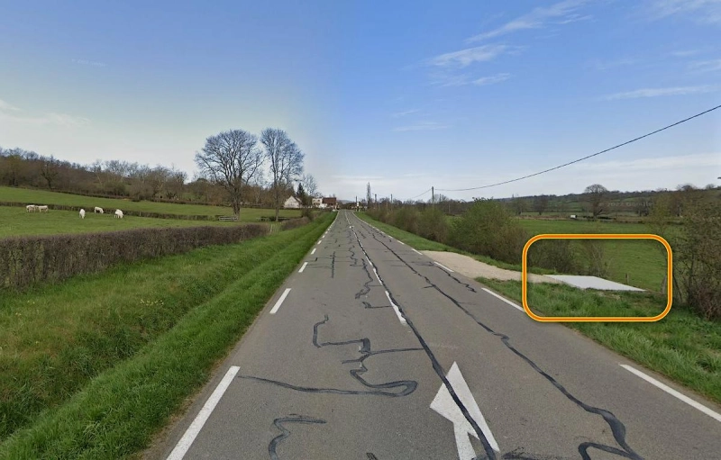 FRANCE photo du radar Sigy-le-Châtel Route Départementale 980 71 - Saône-et-Loire