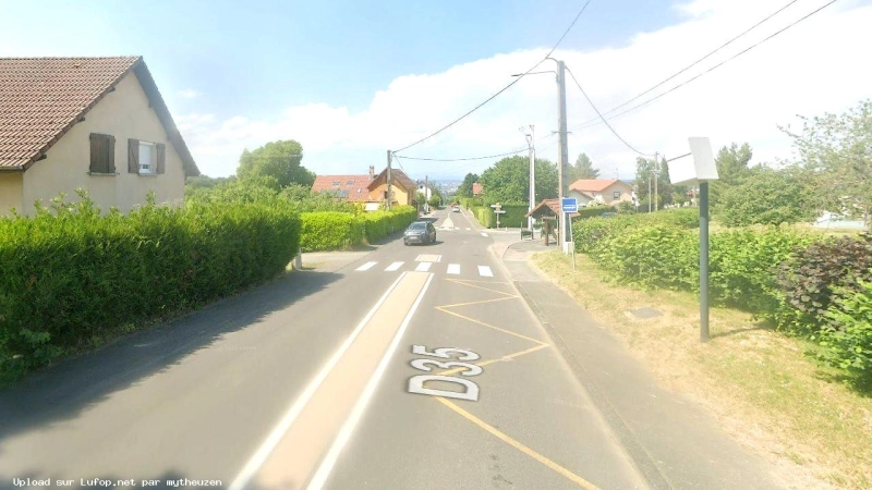 FRANCE photo du radar Bondeval D35 25 - Doubs FRANCE photo du radar Bondeval D35 25 - Doubs