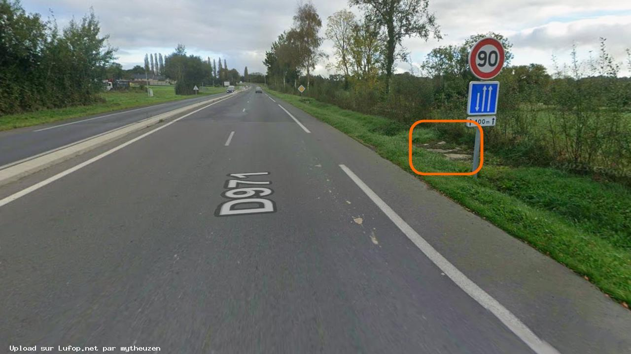 FRANCE photo du radar Longueville D971 50 - Manche