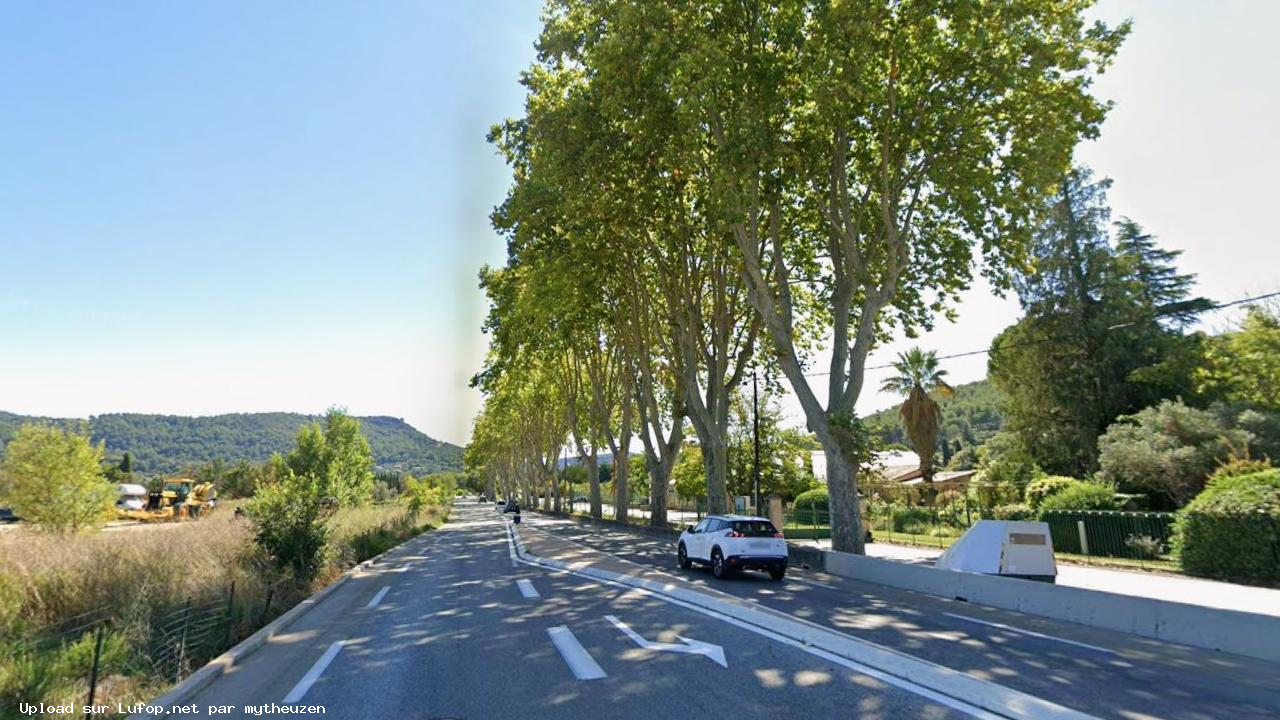 FRANCE photo du radar Le Beausset Route de Toulon à Marseille 83 - Var