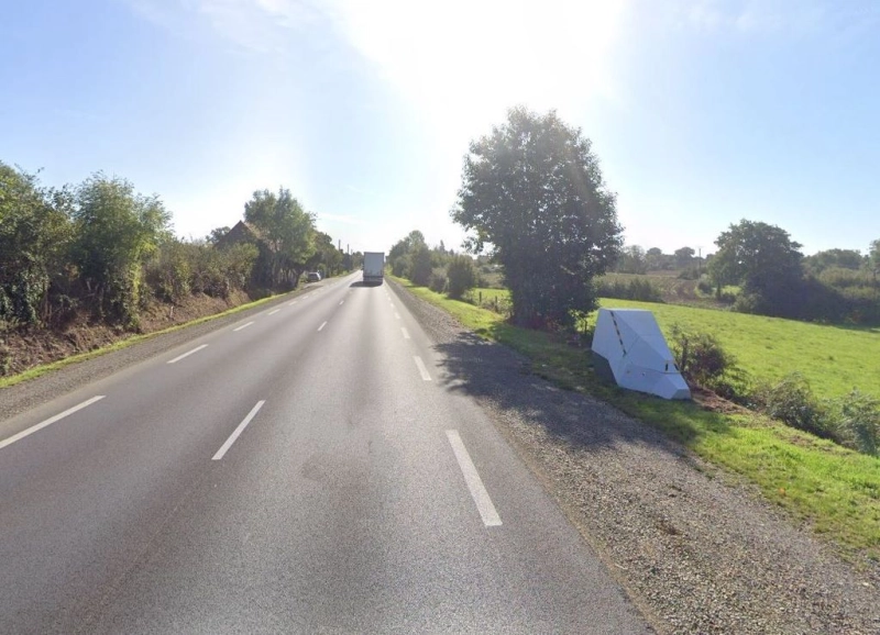 FRANCE photo du radar Sartilly-Baie-Bocage route de Granville 50 - Manche