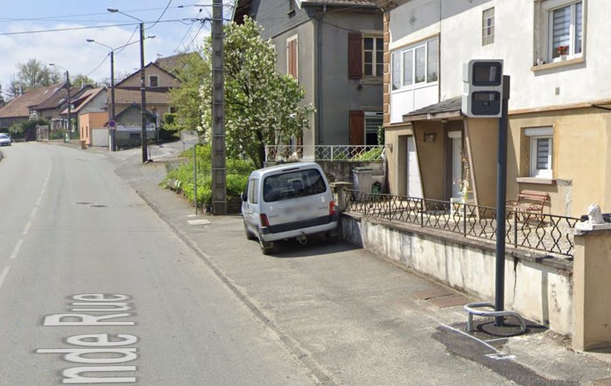 FRANCE photo du radar Nommay Grande Rue 25 - Doubs