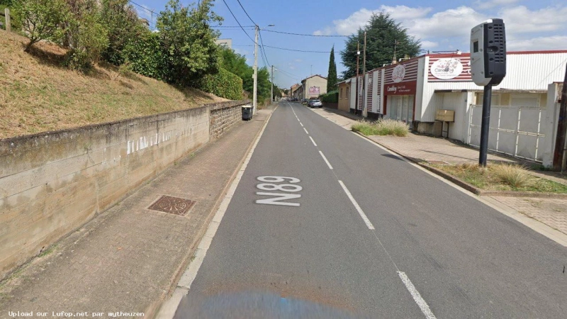 FRANCE photo du radar L'Arbresle Rue Gabriel Péri  69 - Rhône