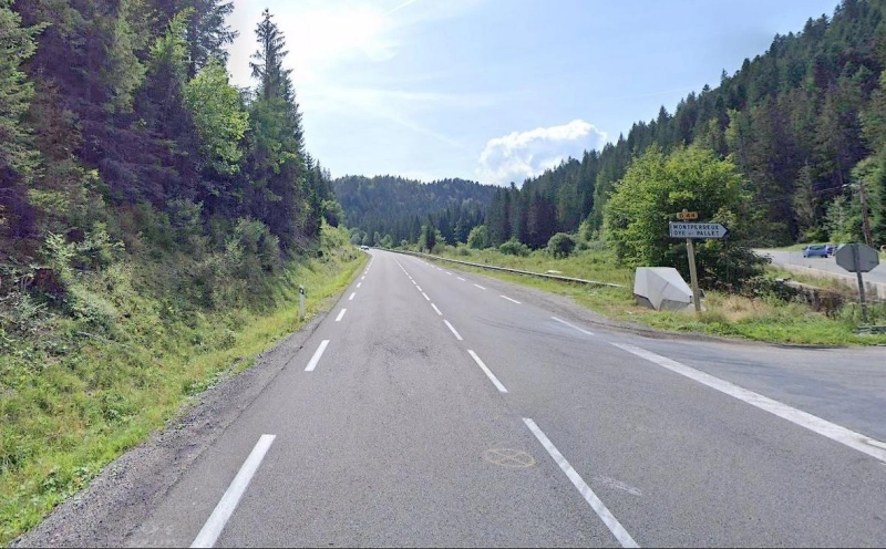 FRANCE photo du radar La Cluse-et-Mijoux La Gauffre 25 - Doubs