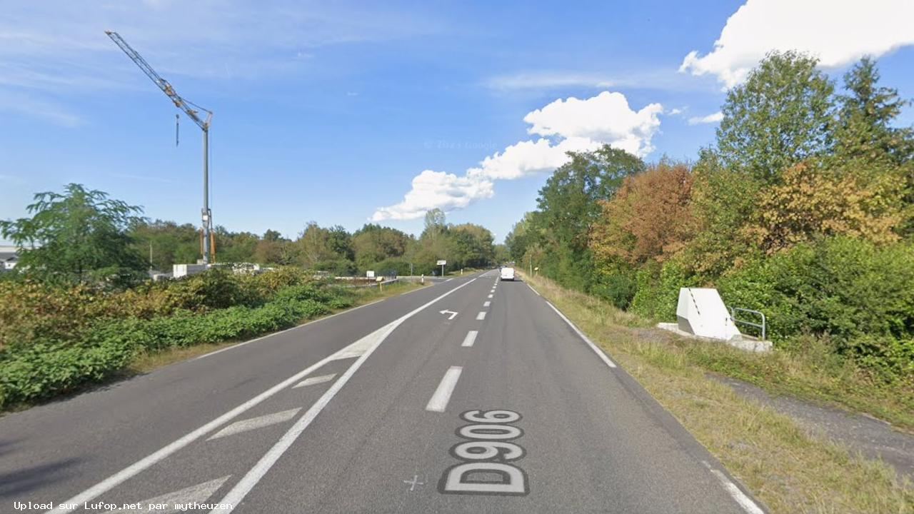 FRANCE photo du radar Peschadoires D906 63 - Puy-de-Dôme