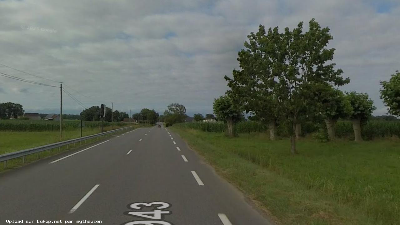 FRANCE photo du radar Monassut-Audiracq D943 64 - Pyrénées-Atlantiques