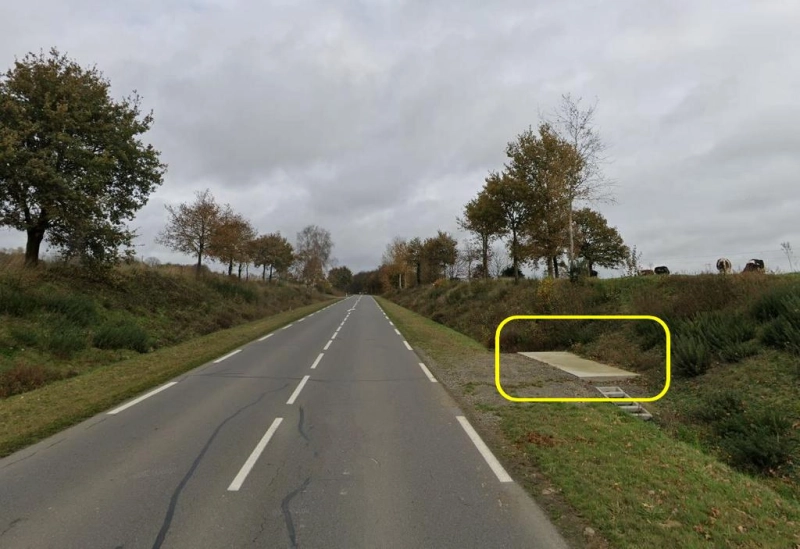 FRANCE photo du radar La Bazouge-du-Désert La Grande Garenne 35 - Ille-et-Vilaine