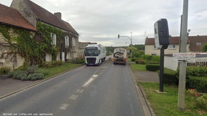 FRANCE photo du radar Monchy-Humières D935 60 - Oise
