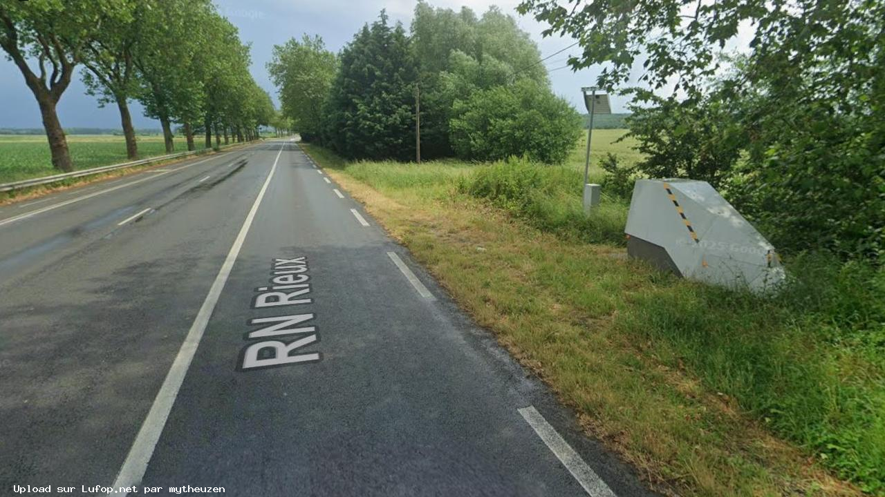 FRANCE photo du radar Lillers Route Nationale 62 - Pas-de-Calais