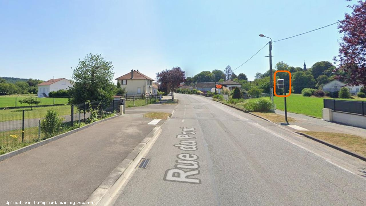 FRANCE photo du radar Mandeure Rue du Pont 25 - Doubs
