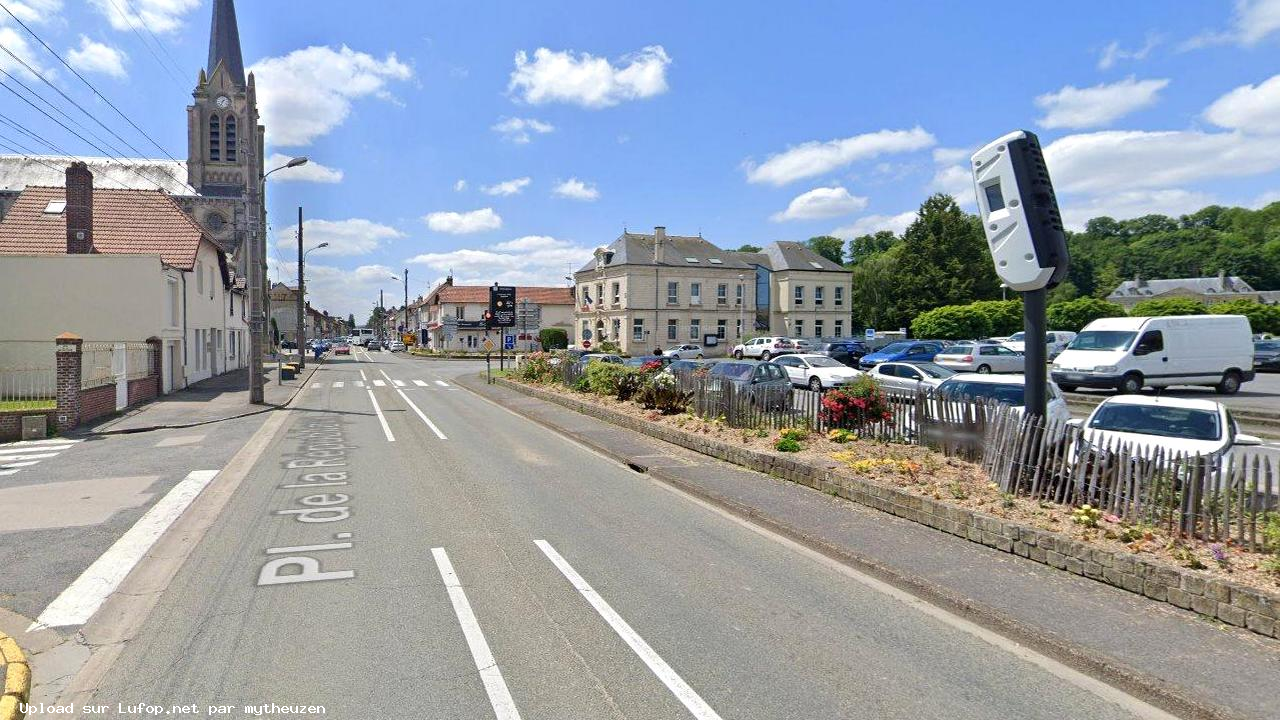 FRANCE photo du radar Ribécourt-Dreslincourt D932 60 - Oise