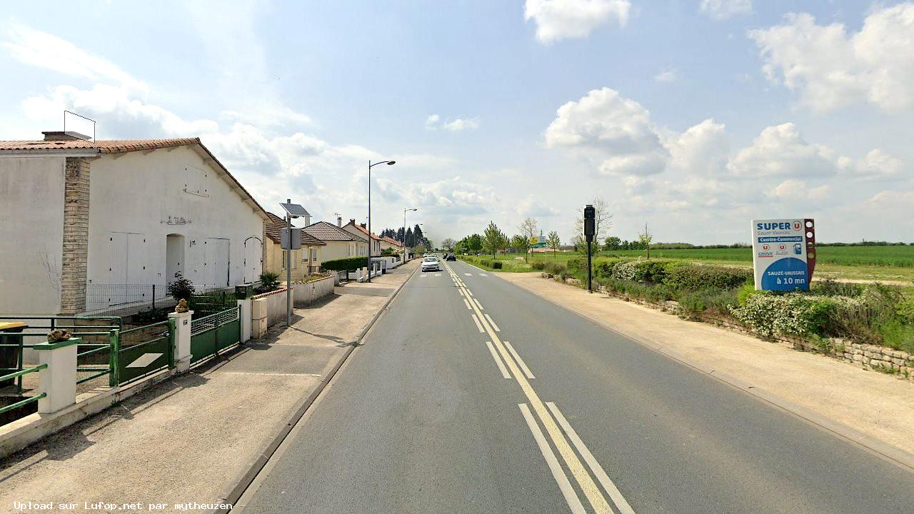 FRANCE photo du radar Saint-Pierre-d´Exideuil Route de Niort 86 - Vienne