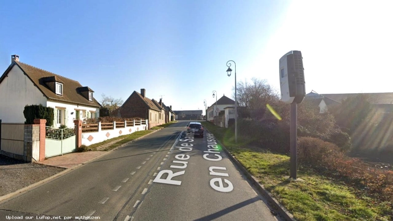 FRANCE photo du radar Fouquerolles Rue de Saint-Just en Chaussée 60 - Oise