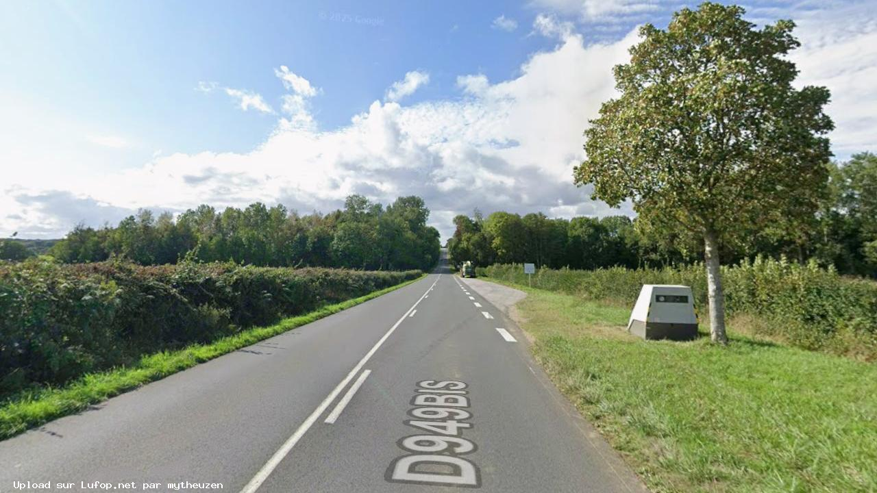 FRANCE photo du radar Vernoux-en-Gâtine Le Robin 79 - Deux-Sèvres