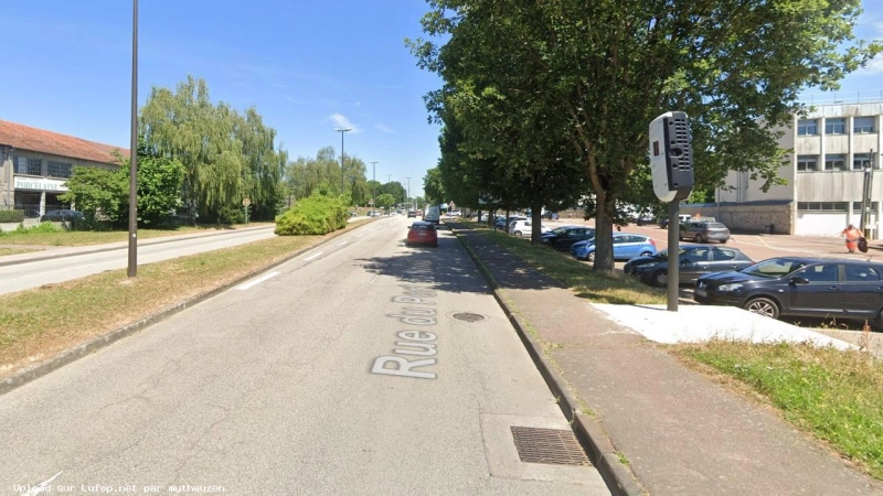 FRANCE photo du radar Limoges Rue du Port du Naveix 87 - Haute-Vienne