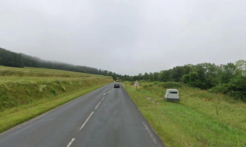 FRANCE photo du radar Glos-sur-Risle Rue Saint Vincent 27 - Eure