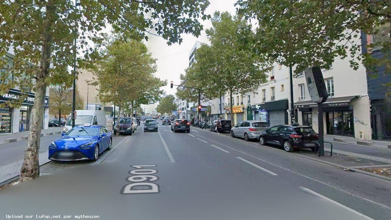 FRANCE photo du radar Aubervilliers Avenue Victor Hugo 93 - Seine-Saint-Denis
