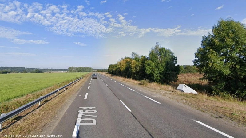 FRANCE photo du radar Forges-de-Lanouée D764 56 - Morbihan