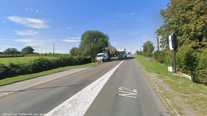 FRANCE photo du radar Dourlers N2 59 - Nord