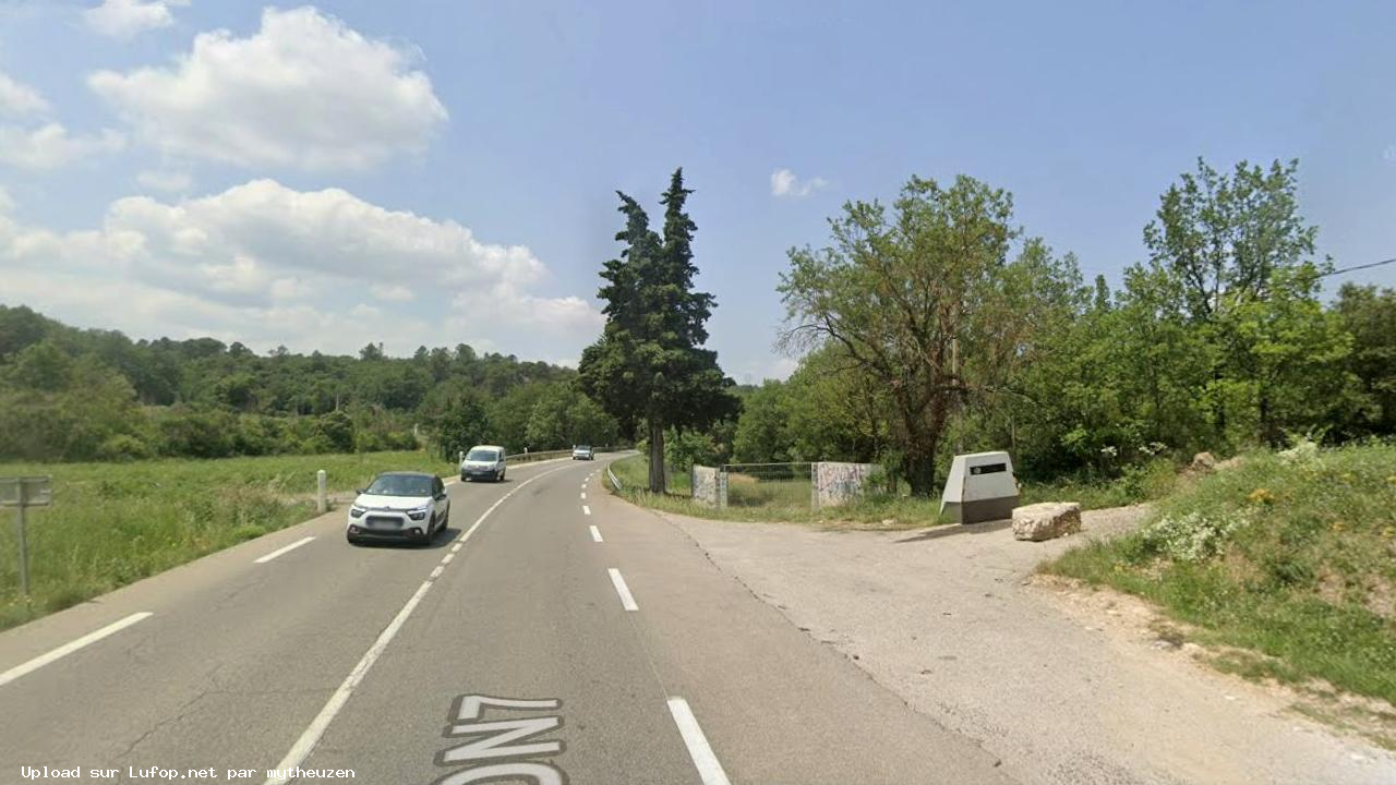 FRANCE photo du radar Saint-Maximin-la-Sainte-Baume Chemin de Pourrières 83 - Var