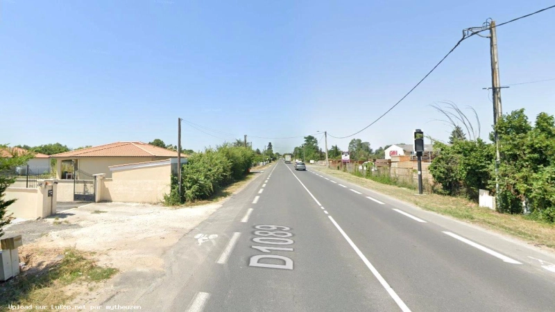 FRANCE photo du radar Camps-sur-l'Isle D1089 33 - Gironde