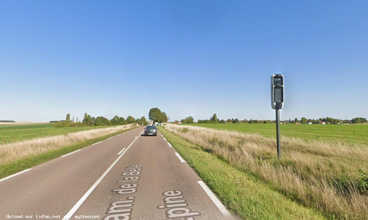 FRANCE photo du radar Mesnil-Sellières D960 10 - Aube