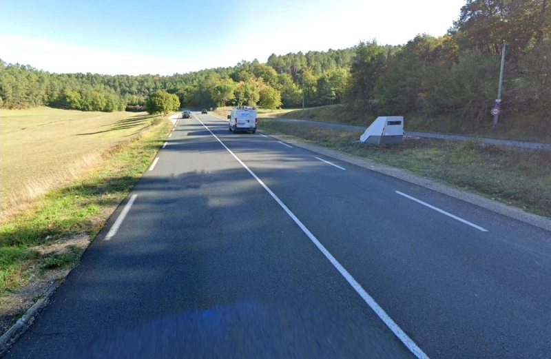 FRANCE photo du radar Château-l&acute;Évêque Route de Brantôme 24 - Dordogne
