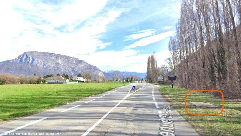 FRANCE photo du radar Noyarey Avenue Saint-Jean 38 - Isère