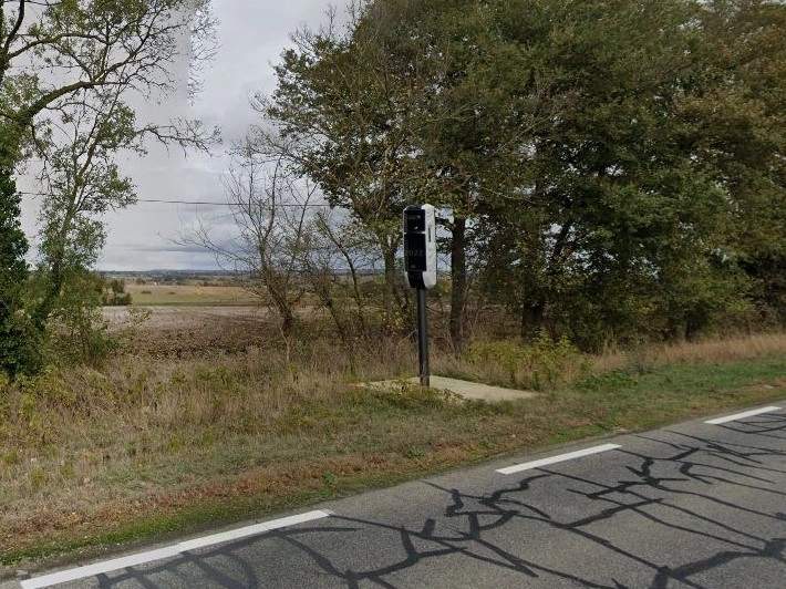 FRANCE photo du radar Monferran-Savès N124 32 - Gers