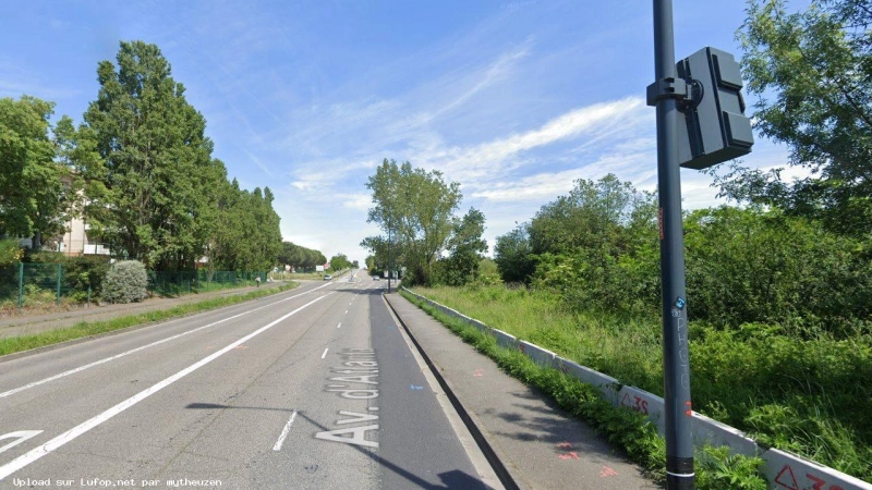 FRANCE photo du radar Toulouse Avenue d'Atlanta 31 - Haute-Garonne
