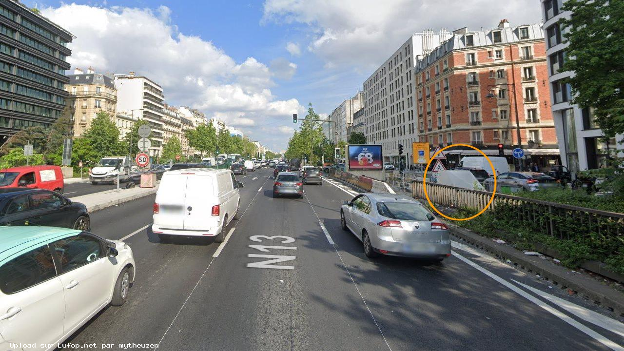 FRANCE photo du radar Neuilly-sur-Seine N13 92 - Hauts-de-Seine