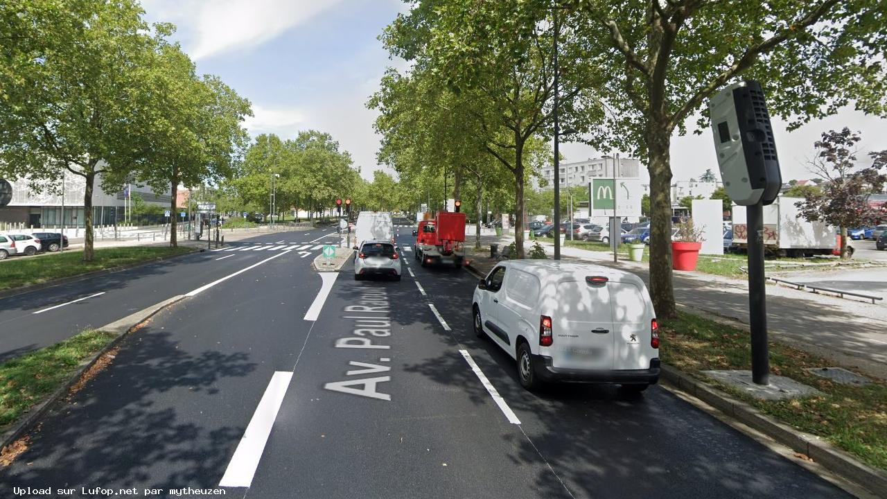 FRANCE photo du radar Les Mureaux Avenue Paul Raoult 78 - Yvelines
