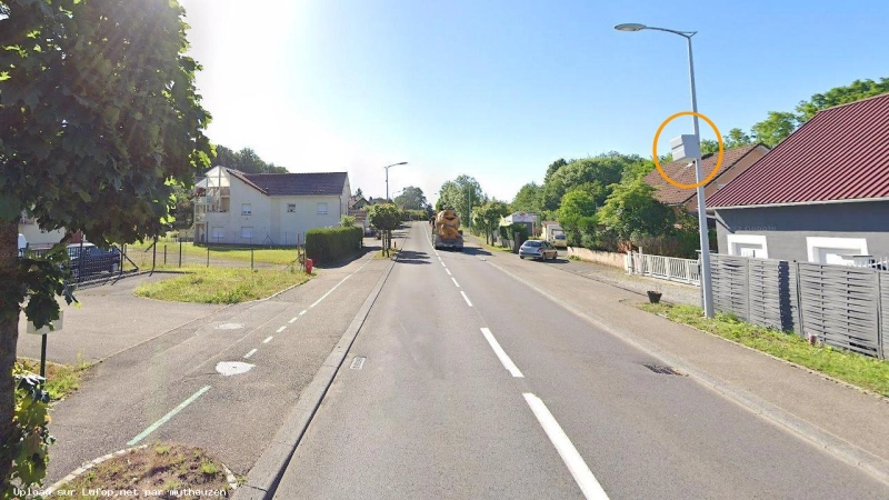 FRANCE photo du radar Essert D19 90 - Territoire de Belfort FRANCE photo du radar Essert D19 90 - Territoire de Belfort