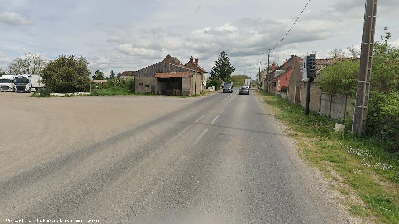 FRANCE photo du radar Mornay-sur-Allier D2076 18 - Cher