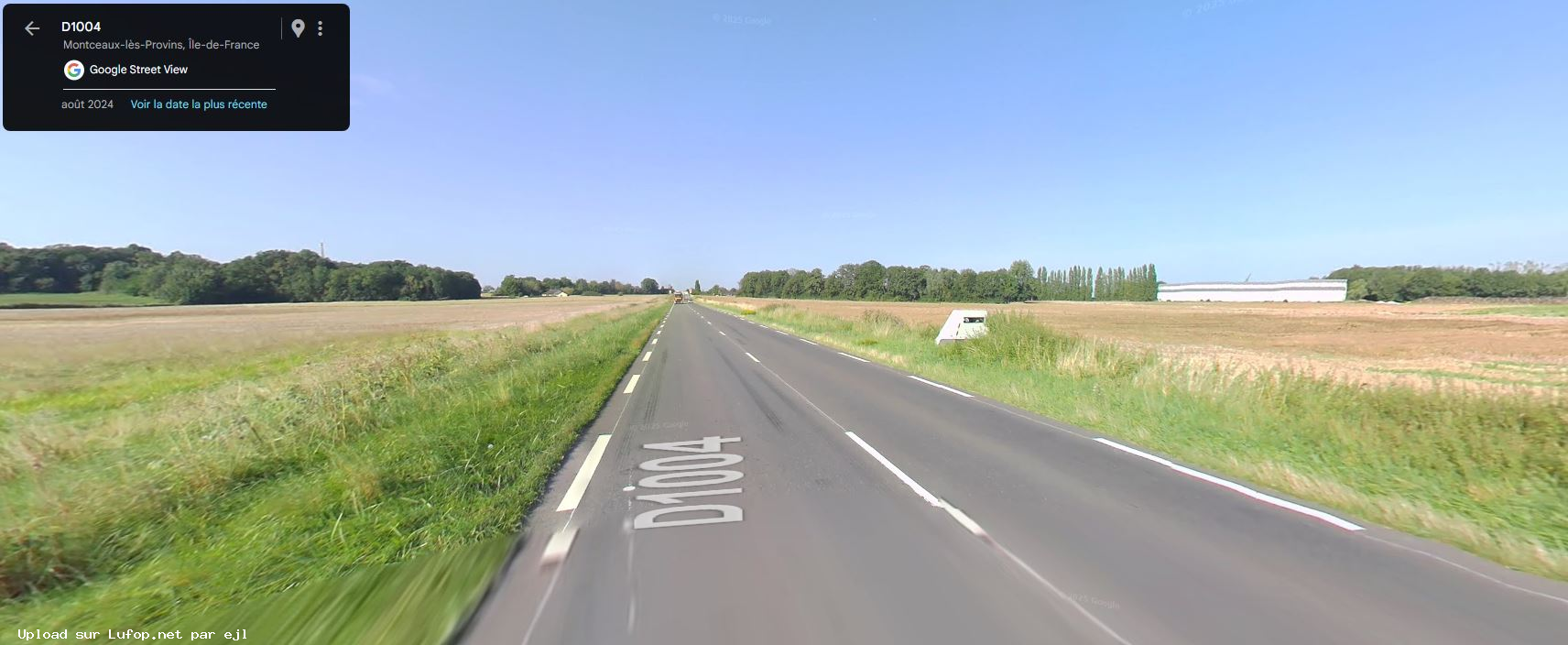 FRANCE photo du radar Montceaux-lès-Provins D1004 77 - Seine-et-Marne