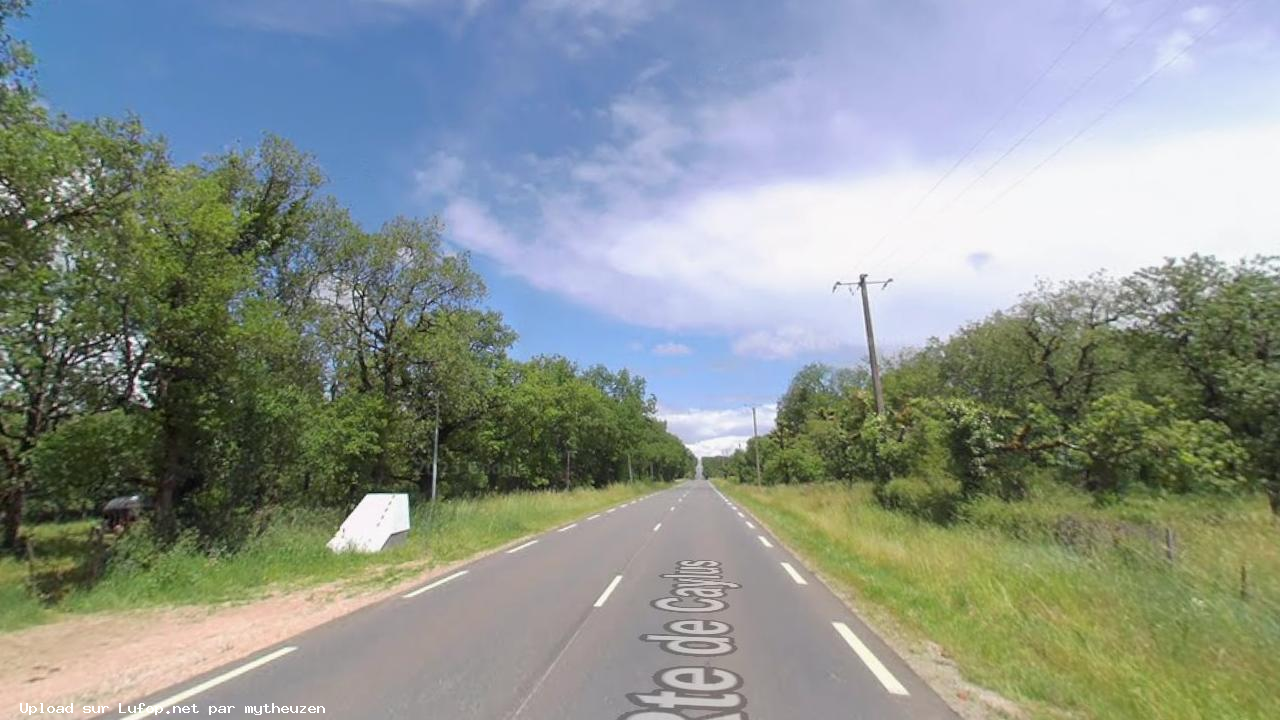 FRANCE photo du radar Septfonds Route de Caylus 82 - Tarn-et-Garonne