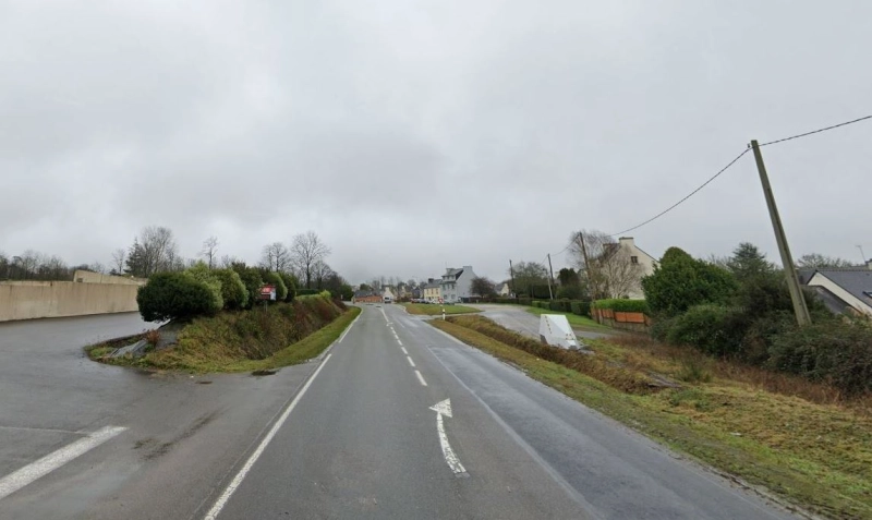 FRANCE photo du radar Quimper Route de Concarneau 29 - Finistère